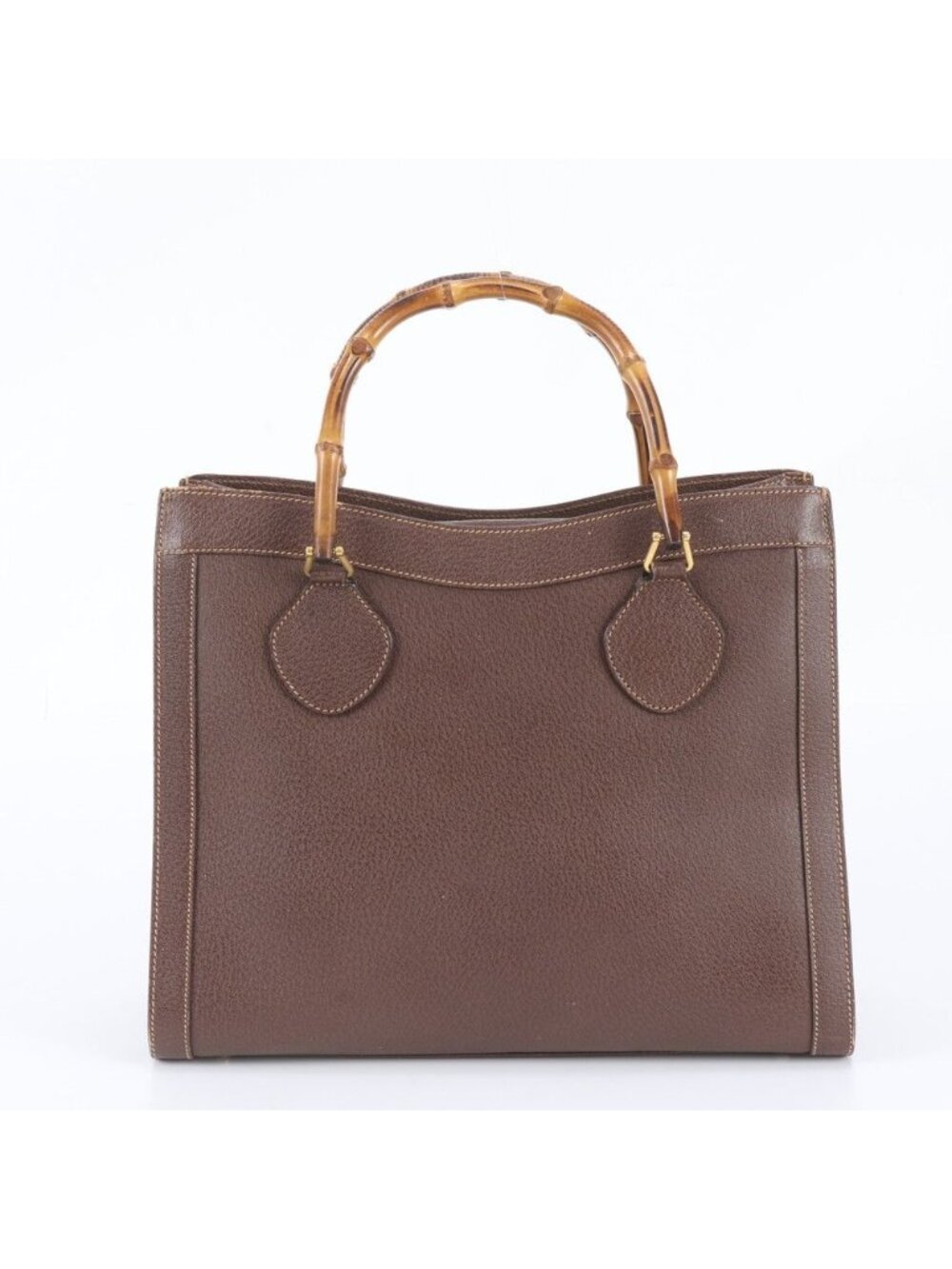 Gucci Vintage Bamboo Diana Leather Tote
